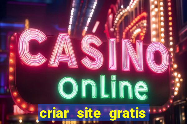 criar site gratis de jogos